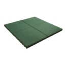 Speelplaatstegel 100x100x4,5cm groen