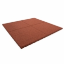 Terrastegel rood 100x100x2,5cm