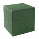 Kubus groen 40x40x40cm