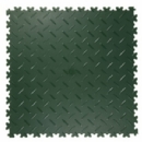 Pvc kliktegel diamant groen 50x50cm