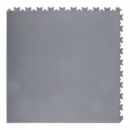 Pvc kliktegel leather donkergrijs 500x500x5,5mm