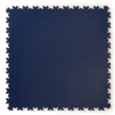 Pvc kliktegel hamerslag donkerblauw