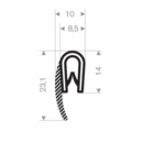 Klemprofiel 1.5-3mm