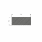 Mosrubberband 35x15mm