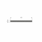 Mosrubberband 40x3mm
