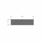 Mosrubberband 40x10mm