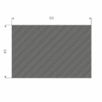 Mosrubberband 60x40mm