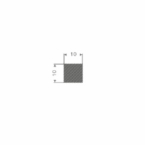 Mosrubberband 10x10mm