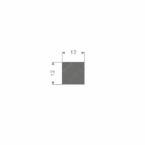 Mosrubberband 12x12mm