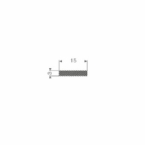 Mosrubberband 15x3mm