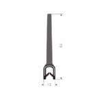 Klemprofiel 1,5-4mm (hoogte 64mm)
