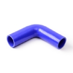 Siliconen bocht 90gr. 63 mm