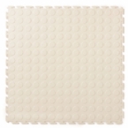Pvc kliktegel nop wit