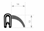 Klemprofiel 1.5-4mm