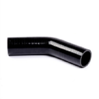 Siliconen bocht 45gr. 8 mm