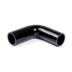 Siliconen bocht 90gr. 80 mm