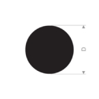 Siliconen snoer rood 7mm