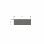 Mosrubberband 30x10mm